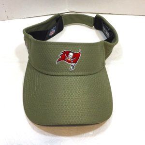 NFL Tampa Buccaneers New Era Olive Salute to Service Sideline Visor